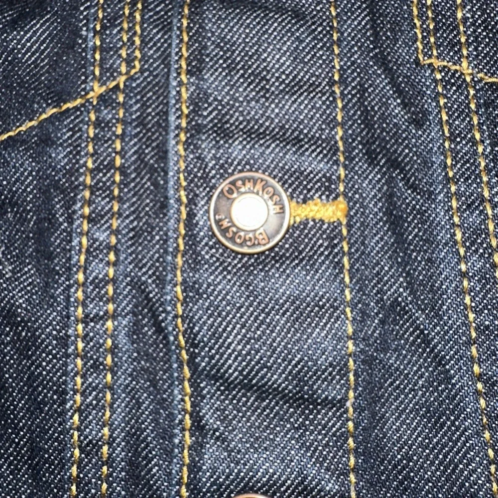 Vintage 90's Oshkosh B'Gosh Denim Jean Jacket Size 6 Months Unisex NWT
